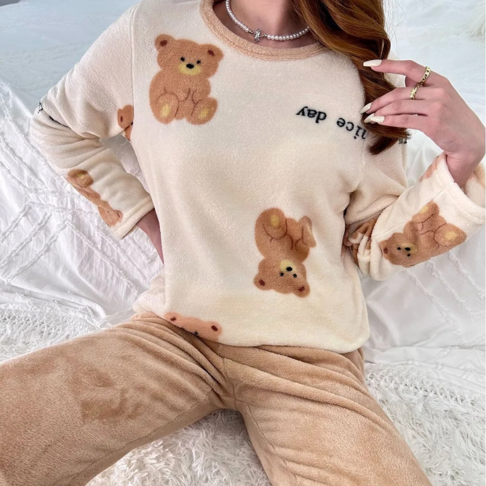 Snuggle Bear Pajama Set