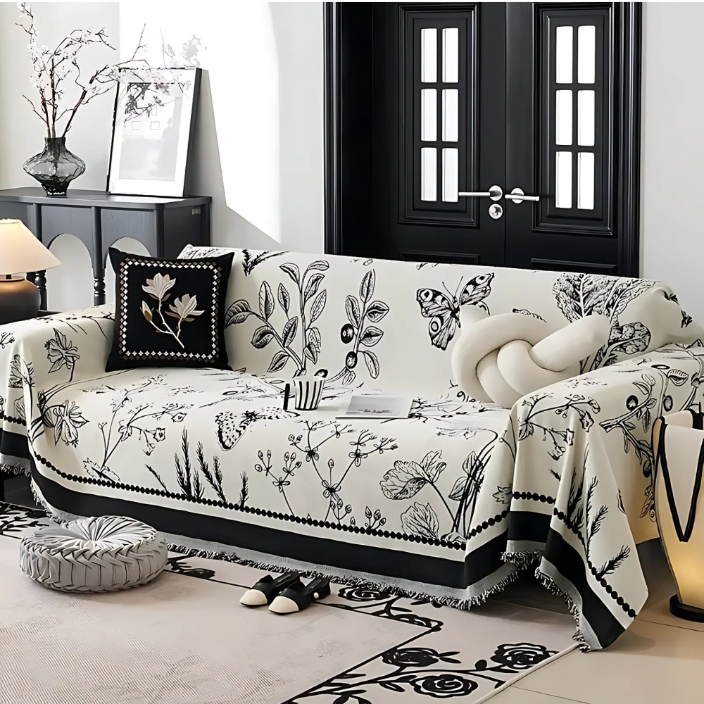 Floral Heritage Sofa Cover