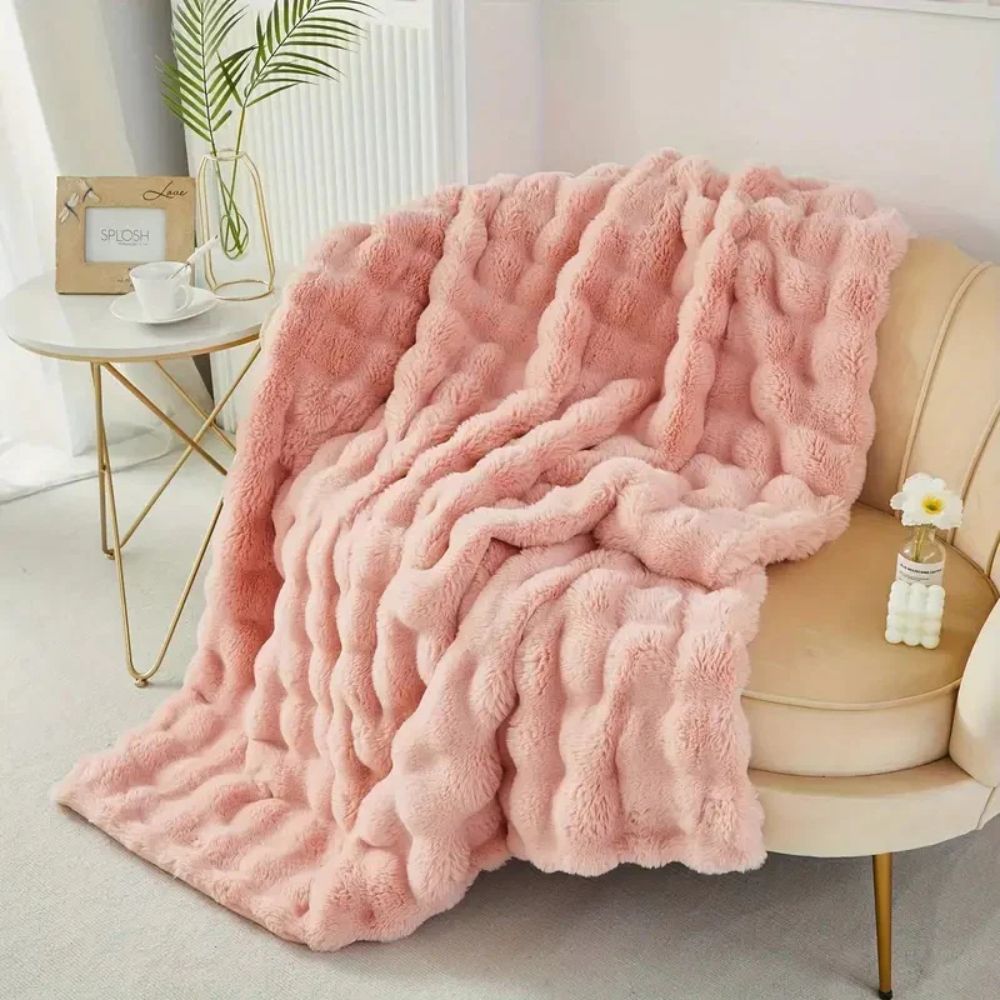 LuxeFur Faux Fur Blanket