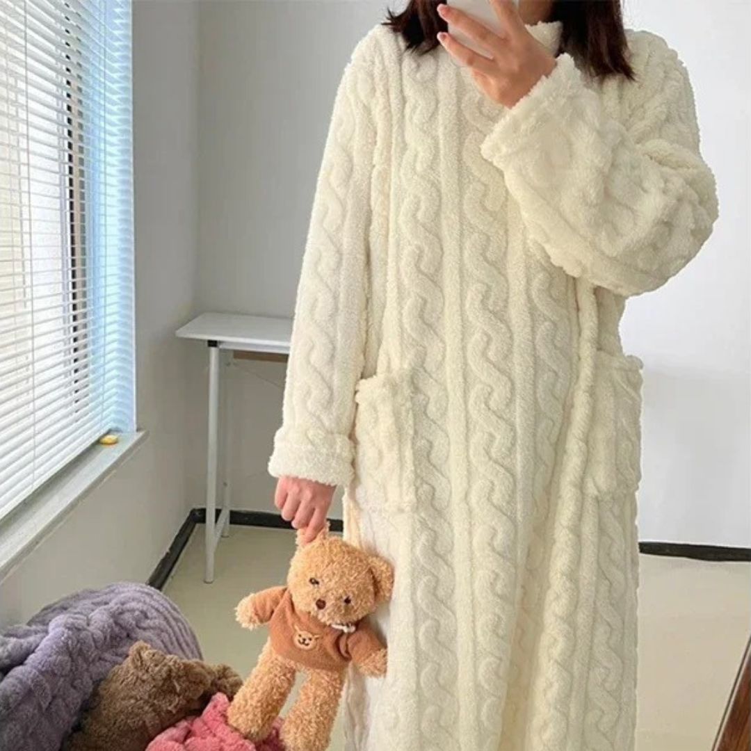 Cosy Winter Loungewear Dress