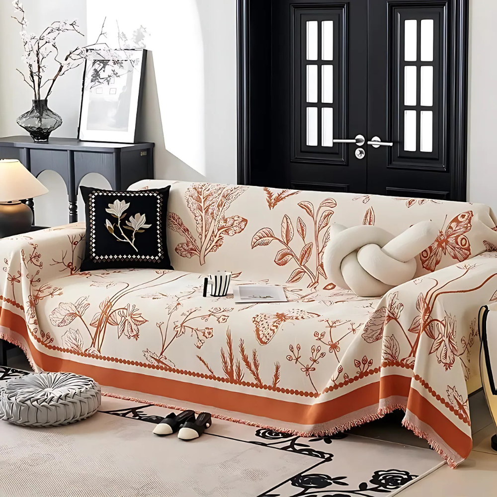 Floral Heritage Sofa Cover