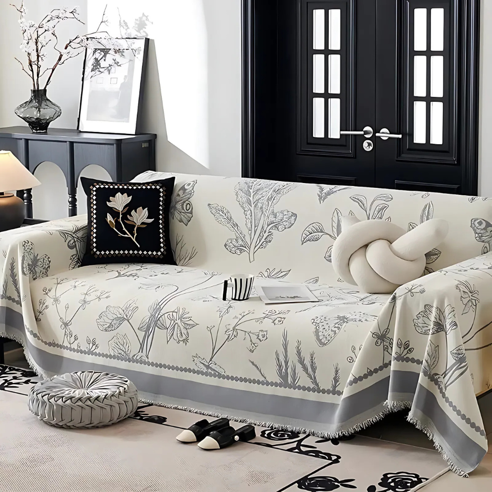 Floral Heritage Sofa Cover