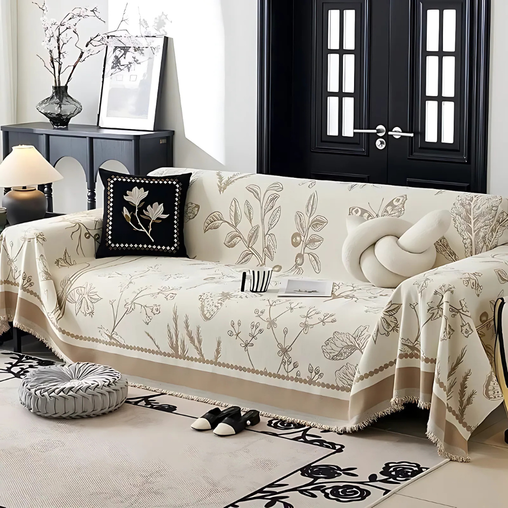 Floral Heritage Sofa Cover