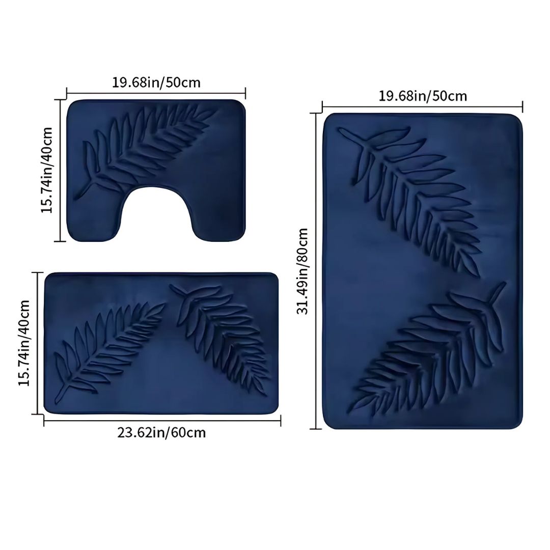 Sanctuary Absorbent Bath Mat Set