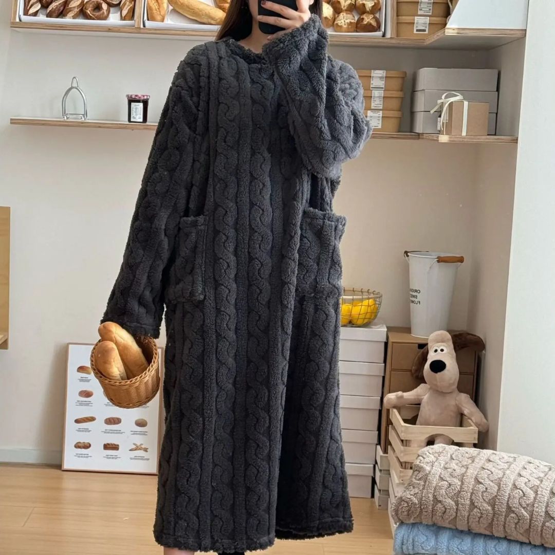 Cosy Winter Loungewear Dress