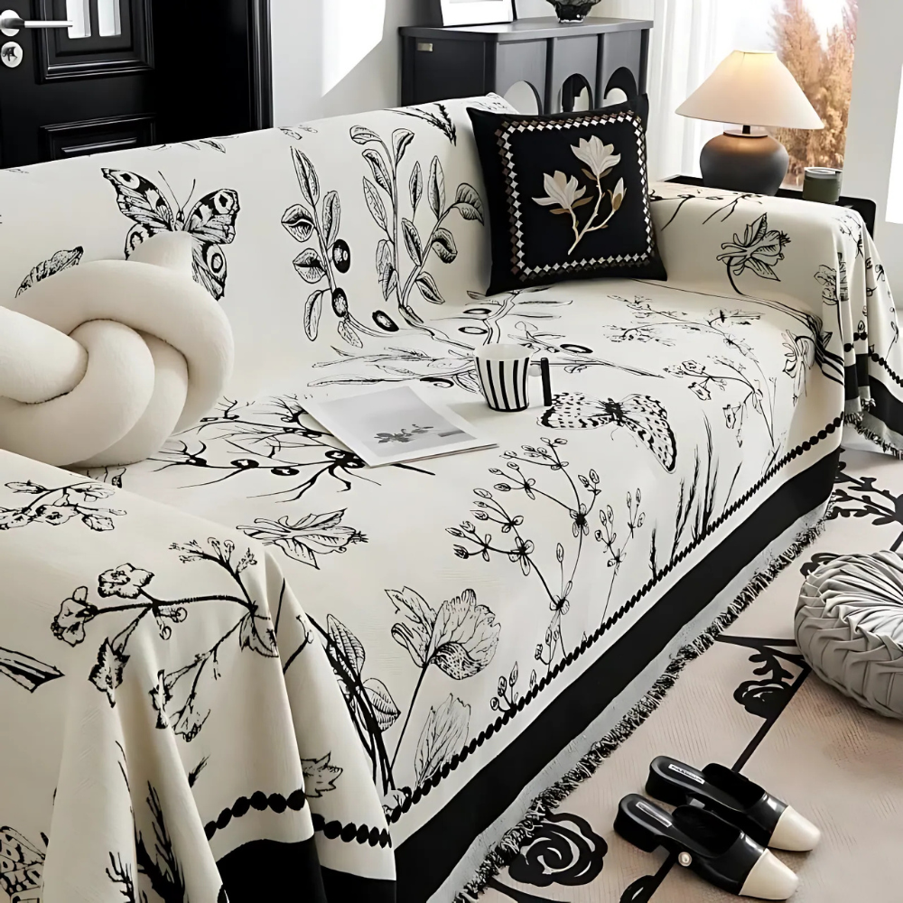 Floral Heritage Sofa Cover