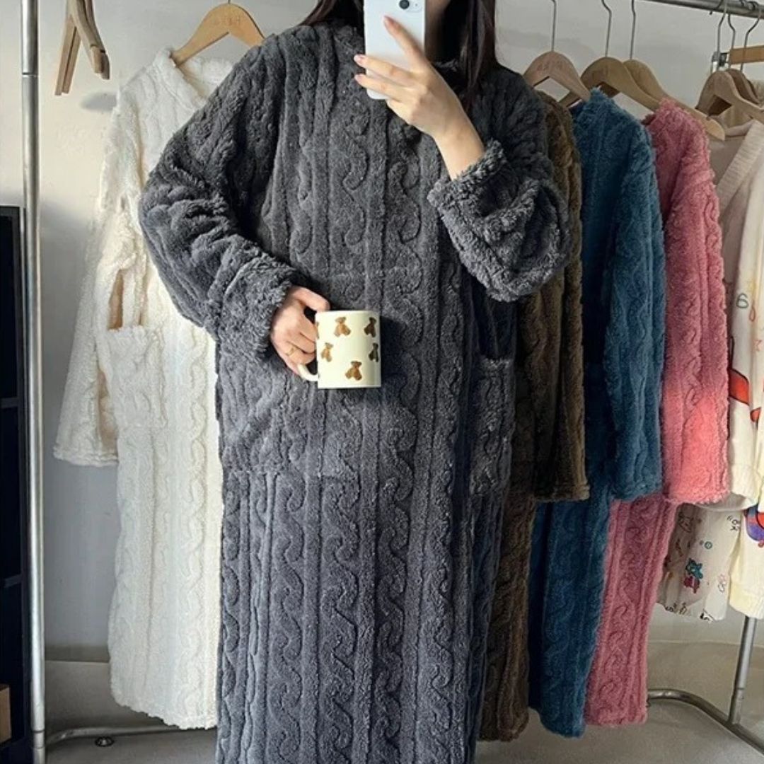 Cosy Winter Loungewear Dress