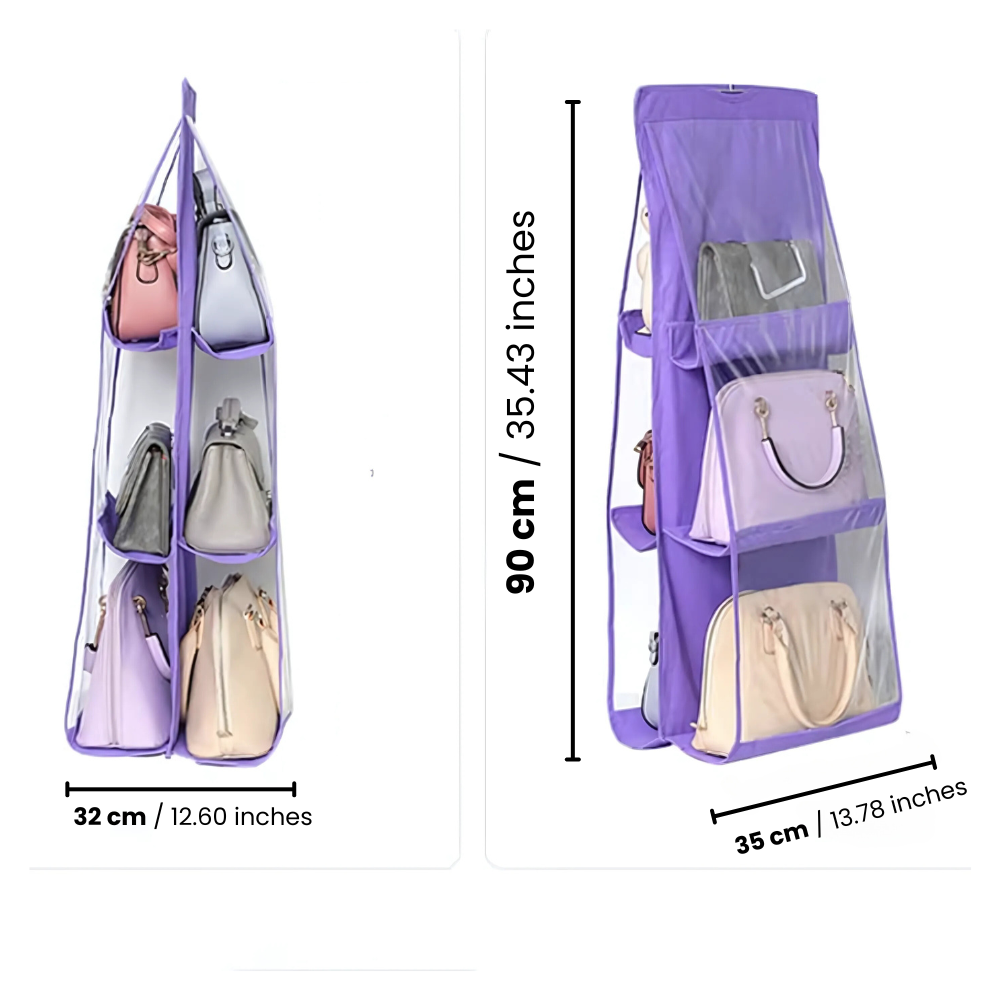 6-Pocket Handbag Organiser